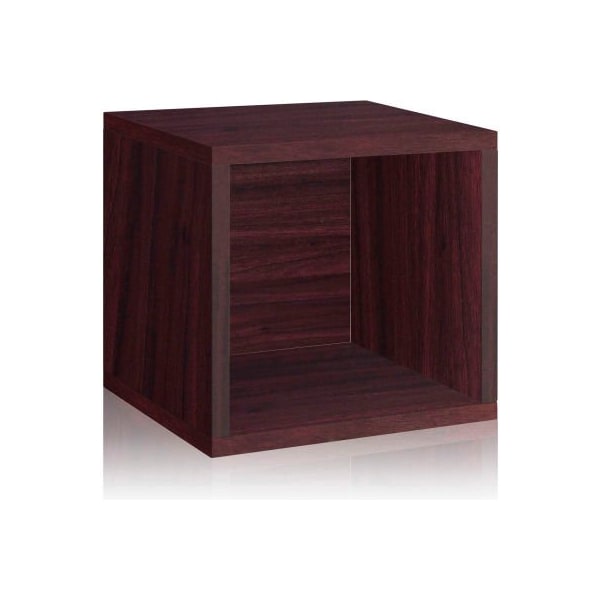 Way Basics Eco Stackable Storage Cube, Espresso BS285340320EO Zoro